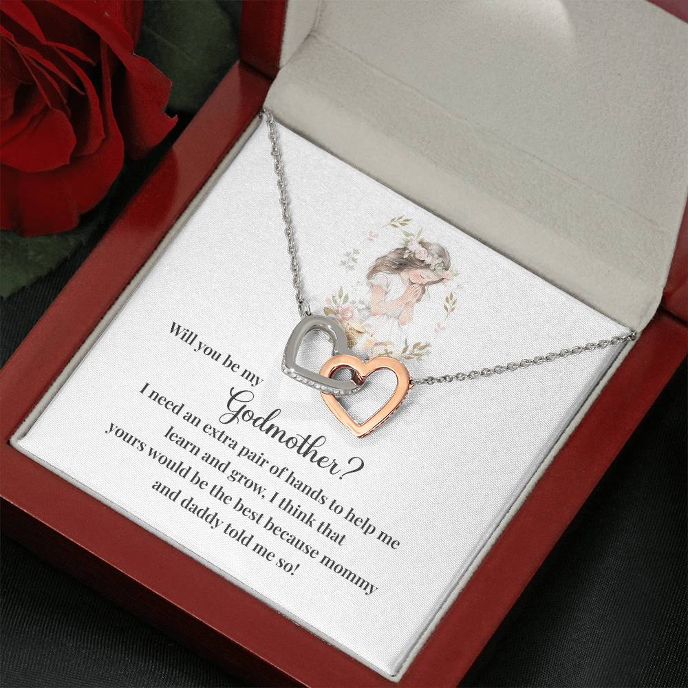 Will you be my Godmother Symbol Of Hope Jewelry Inspirational Bond Necklace Shine Bright Necklace Courageous Spirit Jewelry Embrace Your Potential Necklace Goddaughter's Journey Pendant Guidance And Love Necklace Dream Chaser Jewelry