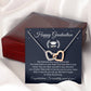 Graduation Gift Necklace– Heart Pendant With Message Card