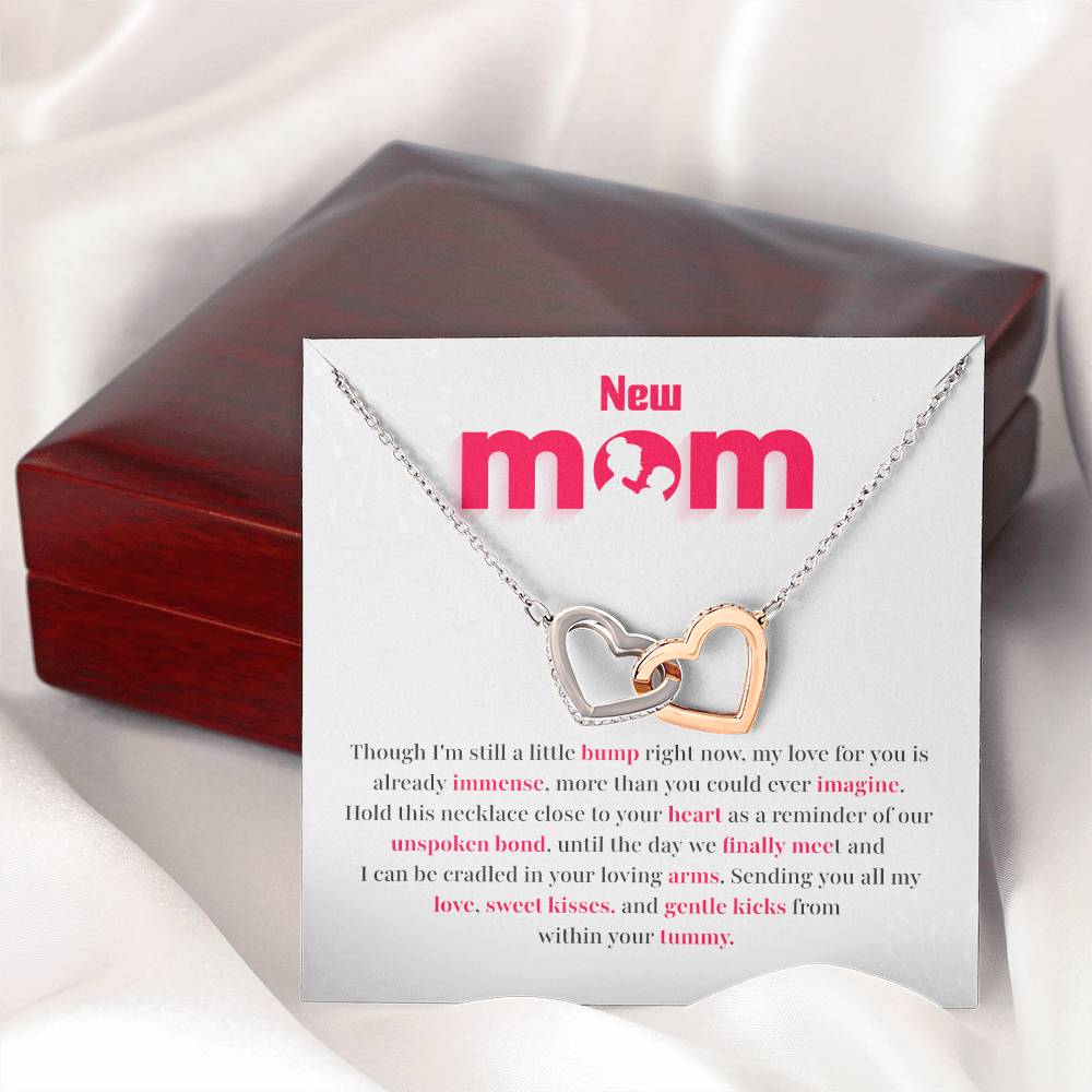 New Mom Necklace – Gift from Baby Bump