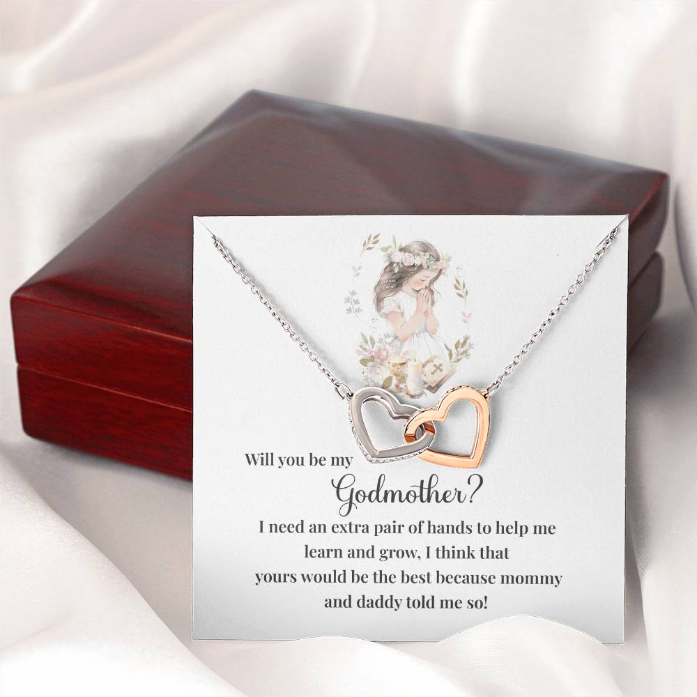 Will you be my Godmother Symbol Of Hope Jewelry Inspirational Bond Necklace Shine Bright Necklace Courageous Spirit Jewelry Embrace Your Potential Necklace Goddaughter's Journey Pendant Guidance And Love Necklace Dream Chaser Jewelry