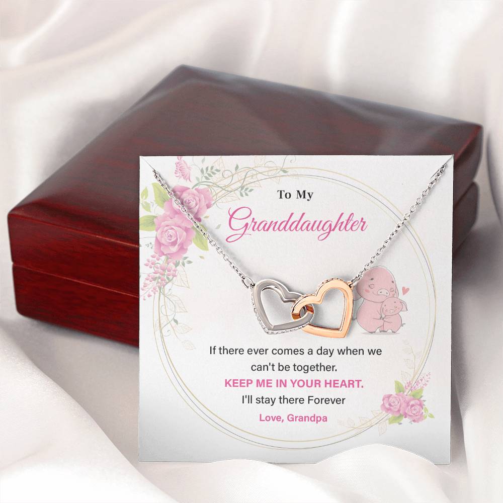 Granddaughter Gift from Grandpa with Message Card