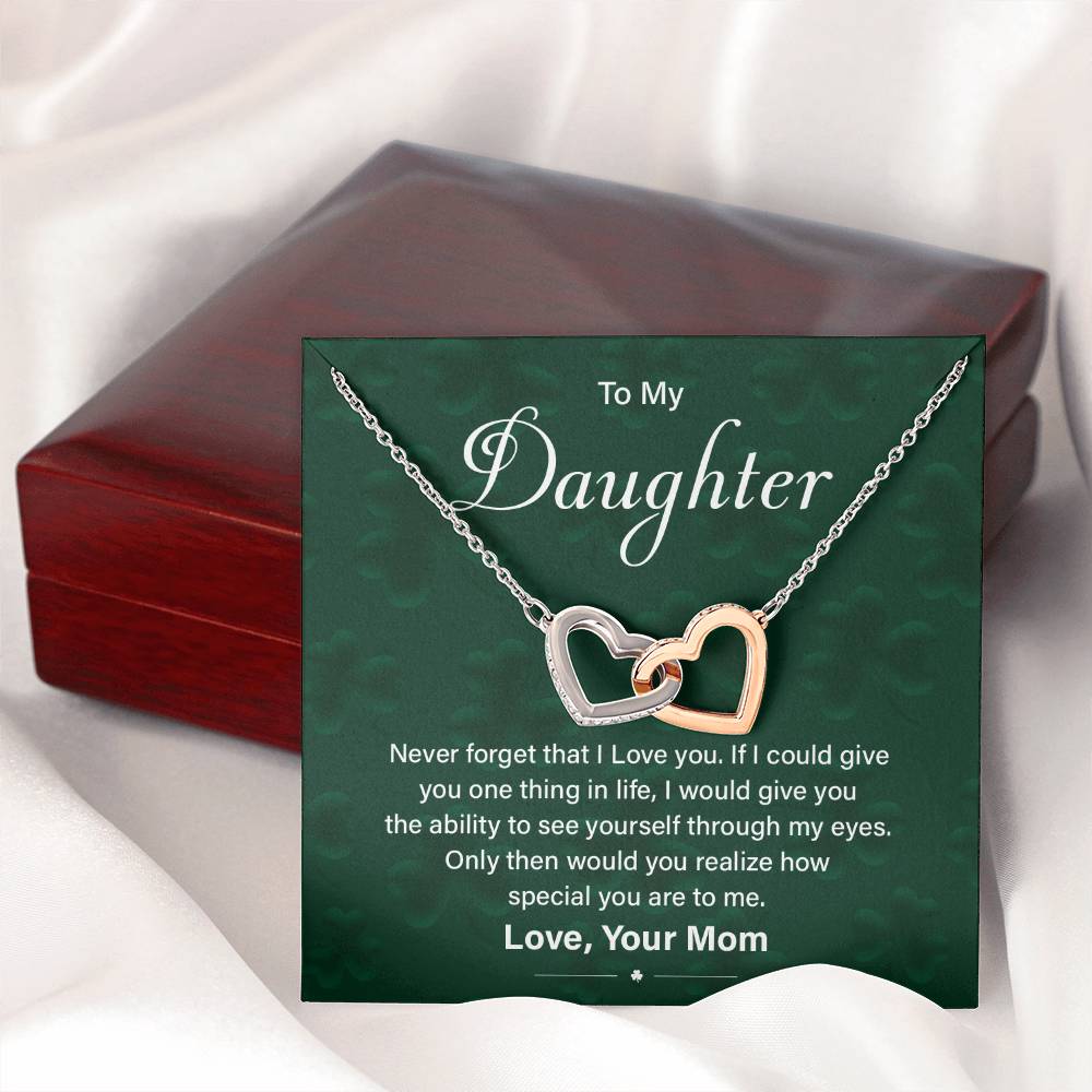 Daughter Necklace Gift for St. Patrick’s Day Box