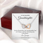 Granddaughter Gift from Grandpa – Interlocking Hearts Necklace