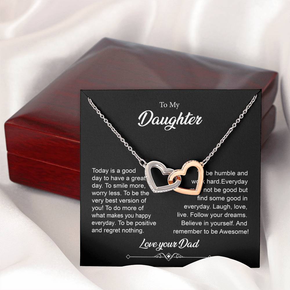 Inspirational Daughter Necklace from Dad