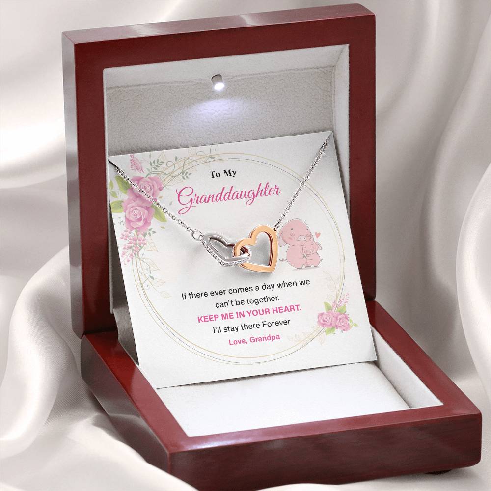 Granddaughter Gift from Grandpa with Message Card