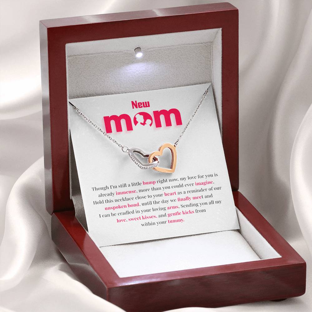 New Mom Necklace – Gift from Baby Bump