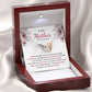 Sentimental Mother of Groom Jewelry With Message Card
