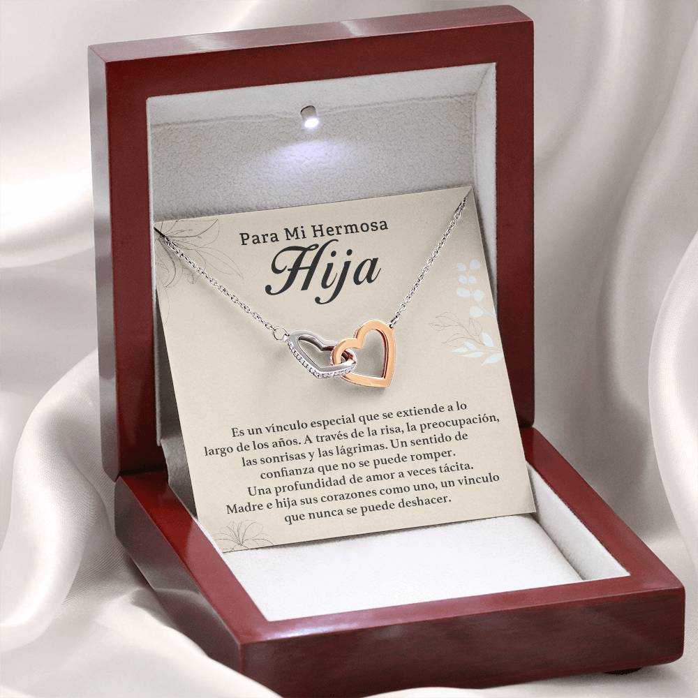 Collar Para Mi Hermosa Hija – Vínculo Eterno de Madre e Hija