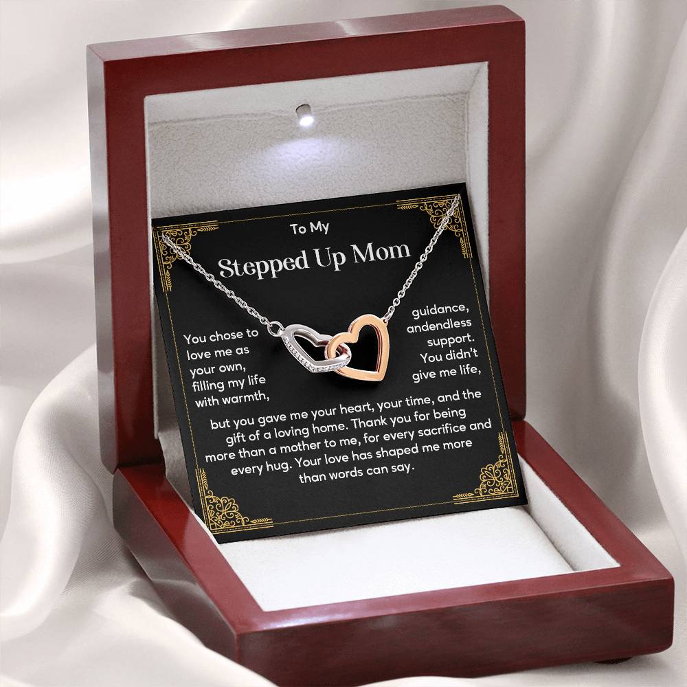 Stepmother Jewelry Gift for Wedding Day with Message