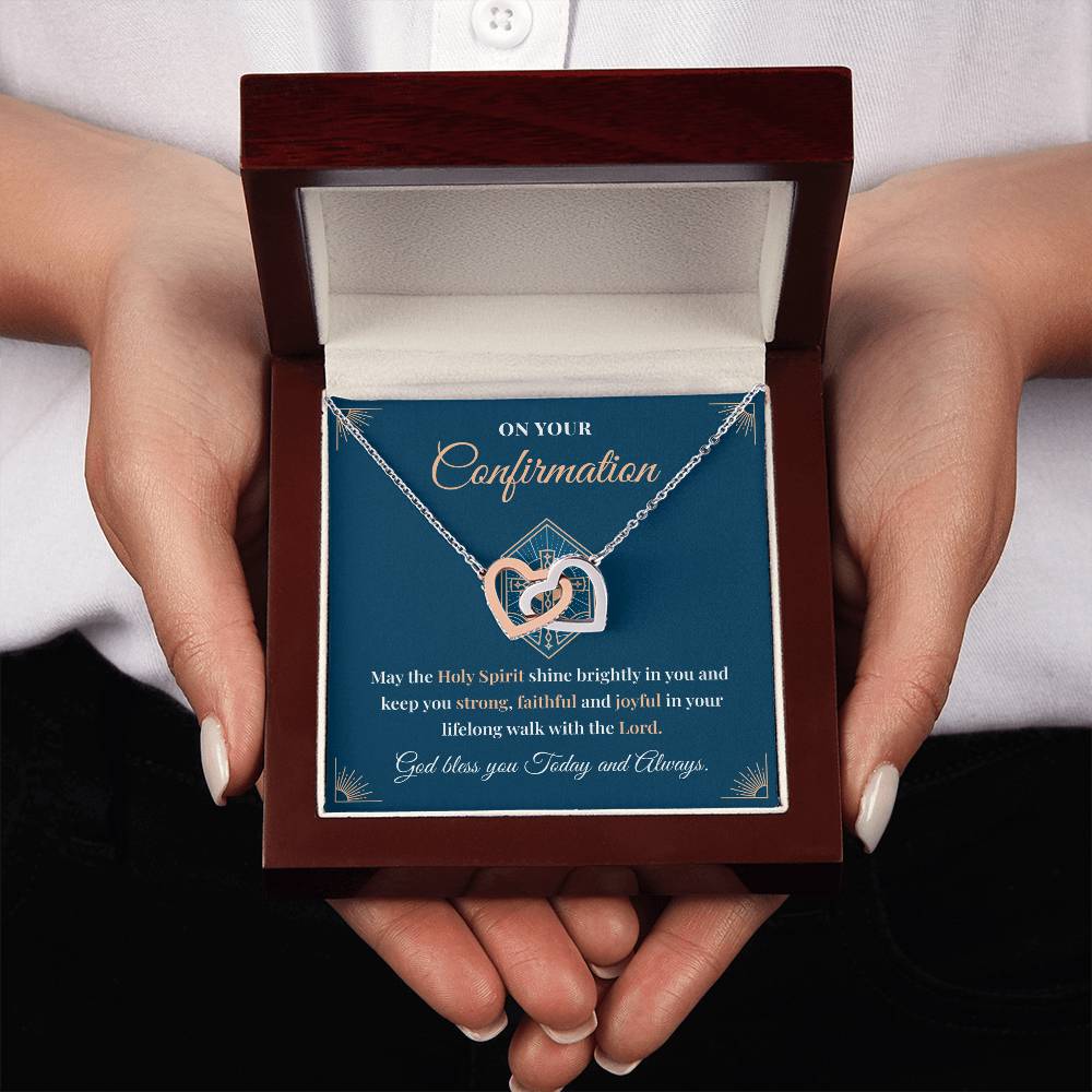 Confirmation Necklace Gift for Girl – Message Card