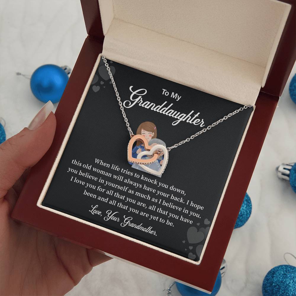 Granddaughter Necklace Gift from Grandma