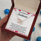 Soulmate Interlocking Hearts Gift with Message Card