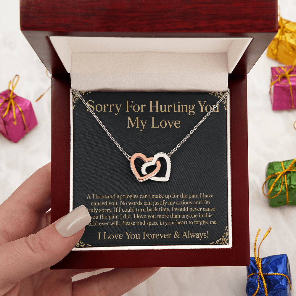 Sorry for hurting you my love