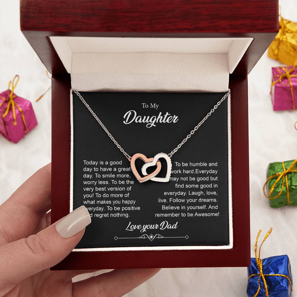 Inspirational Daughter Necklace from Dad