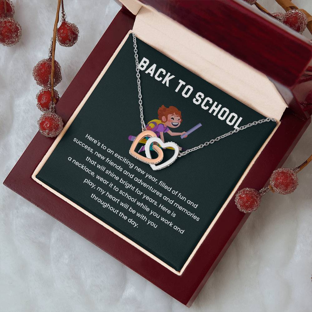 Back To School Necklace Gift Back To School Gift Heartfelt Gift For Students Supportive Jewelry For Kids Emotional Connection Necklace Unique Gift For School Milestone Celebration Jewelry Necklace For New Adventures  Necklace That Symbolizes Love