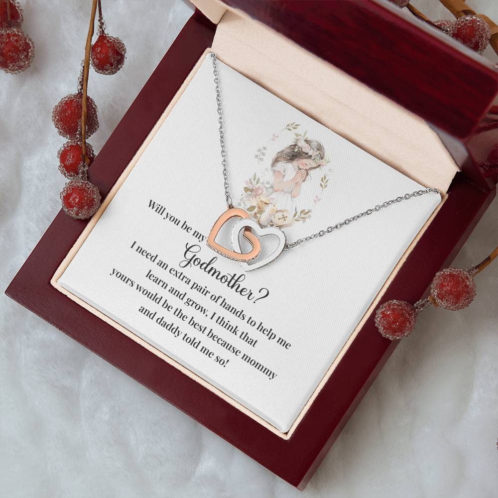 Will you be my Godmother Symbol Of Hope Jewelry Inspirational Bond Necklace Shine Bright Necklace Courageous Spirit Jewelry Embrace Your Potential Necklace Goddaughter's Journey Pendant Guidance And Love Necklace Dream Chaser Jewelry