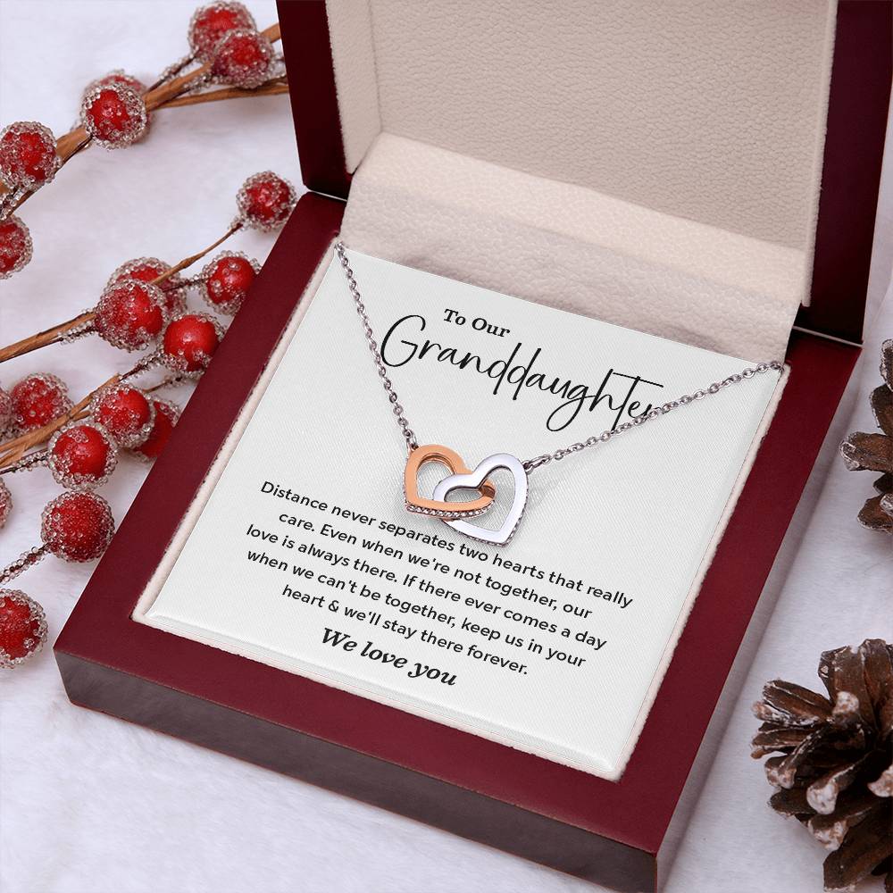 To Our Granddaughter Love You Forever Necklace Necklace For Special Granddaughter Lifelong Bond Necklace Jewelry Gift For Beloved Granddaughter Emotional Connection Necklace Unique Gift For Granddaughter Sentimental Keepsake For Granddaughter