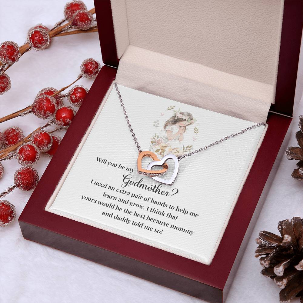 Will you be my Godmother Symbol Of Hope Jewelry Inspirational Bond Necklace Shine Bright Necklace Courageous Spirit Jewelry Embrace Your Potential Necklace Goddaughter's Journey Pendant Guidance And Love Necklace Dream Chaser Jewelry