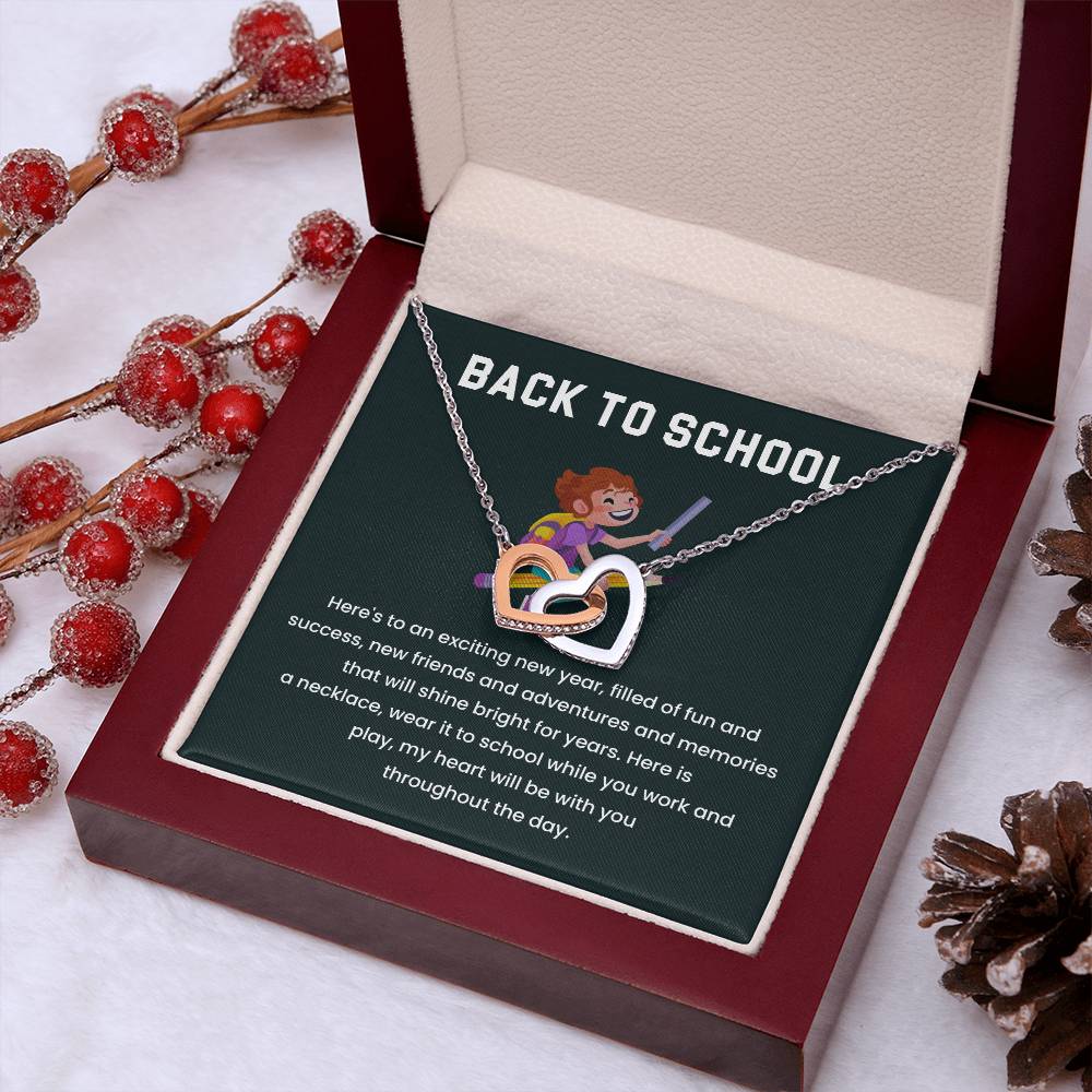 Back To School Necklace Gift Back To School Gift Heartfelt Gift For Students Supportive Jewelry For Kids Emotional Connection Necklace Unique Gift For School Milestone Celebration Jewelry Necklace For New Adventures  Necklace That Symbolizes Love