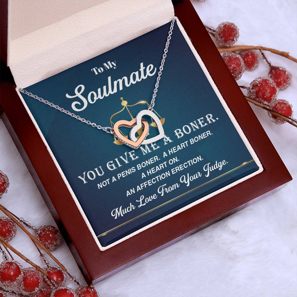 Funny Soulmate Necklace from Judge – Gift Box