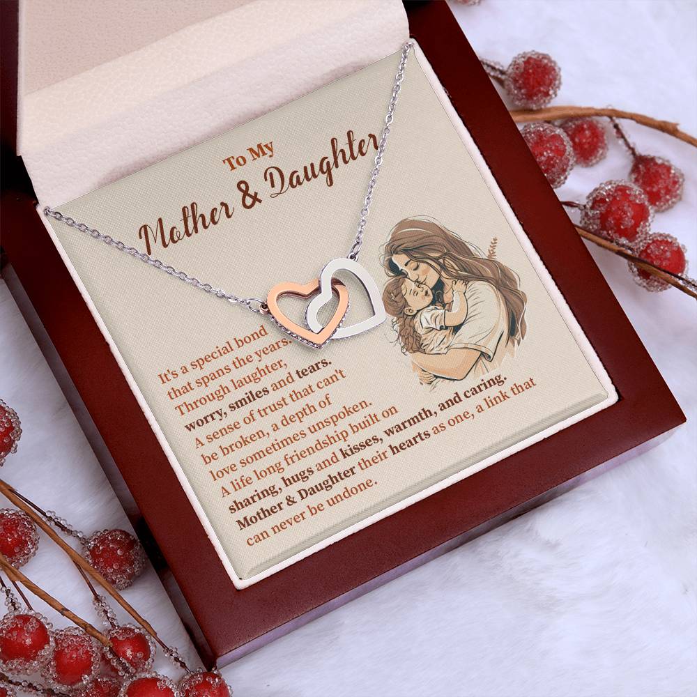 Mother Gift From Daughter – Necklace With Message Box