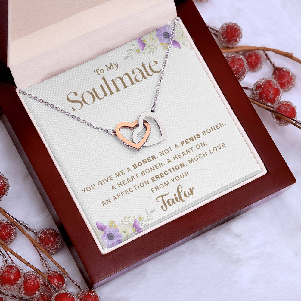 Tailor to Soulmate Funny Necklace Gift Box
