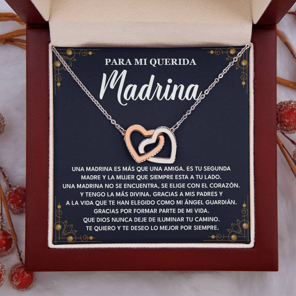 Collar Para Mi Querida Madrina Regalo De Gratitud Para Madrina Segunda Madre Y Amiga Mensaje De Amor Para Madrina Collar Con Dedicatoria De Gratitud Joyería Emotiva Para Madrina Detalle Especial Para Mi Madrina Regalo Personalizado Para Mi Madrina