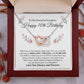 10th Birthday Necklace for Daughter with Message Card