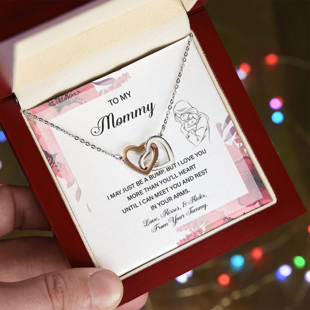 Mommy Necklace from Baby Bump for Pregnant Mom