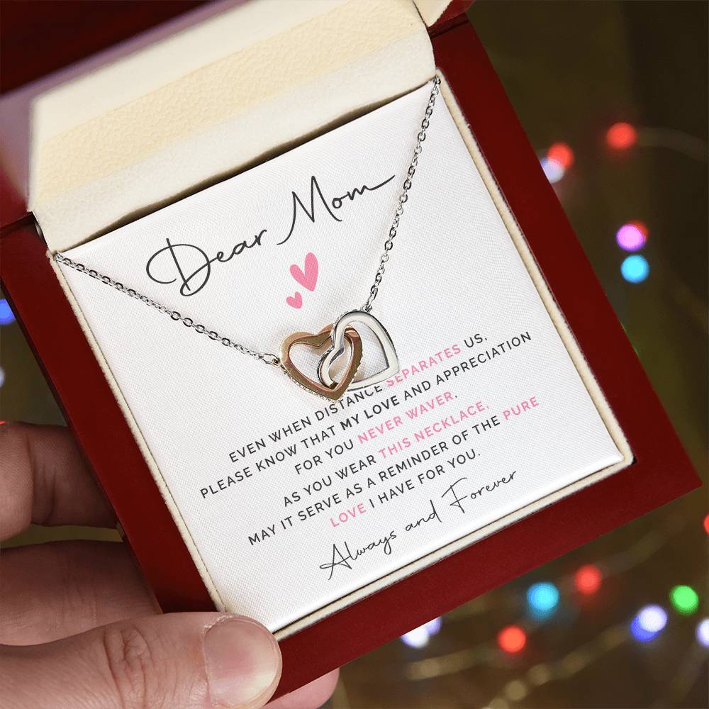 Dear Mom Dear Mom Necklace Gift Heartfelt Gift For Mom Thoughtful Gift For Mom Unique Gift For Mother-child Bond Meaningful Gift For Mom Proud Child Gift For Mom Appreciation Gift For Mom Special Occasion Gift For Mom Gratitude For Mom Necklace