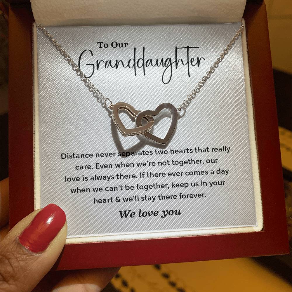 To Our Granddaughter Love You Forever Necklace Necklace For Special Granddaughter Lifelong Bond Necklace Jewelry Gift For Beloved Granddaughter Emotional Connection Necklace Unique Gift For Granddaughter Sentimental Keepsake For Granddaughter