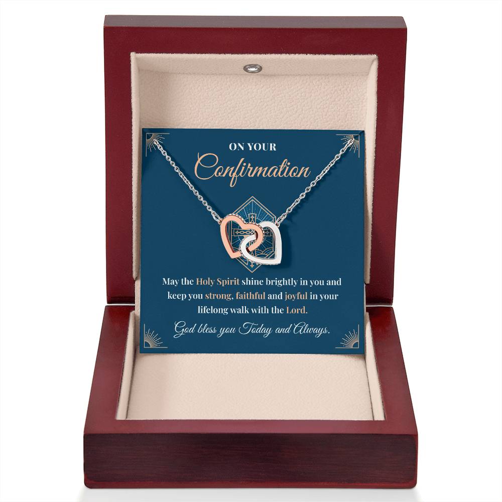 Confirmation Necklace Gift for Girl – Message Card