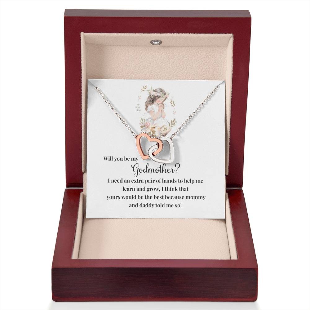 Will you be my Godmother Symbol Of Hope Jewelry Inspirational Bond Necklace Shine Bright Necklace Courageous Spirit Jewelry Embrace Your Potential Necklace Goddaughter's Journey Pendant Guidance And Love Necklace Dream Chaser Jewelry