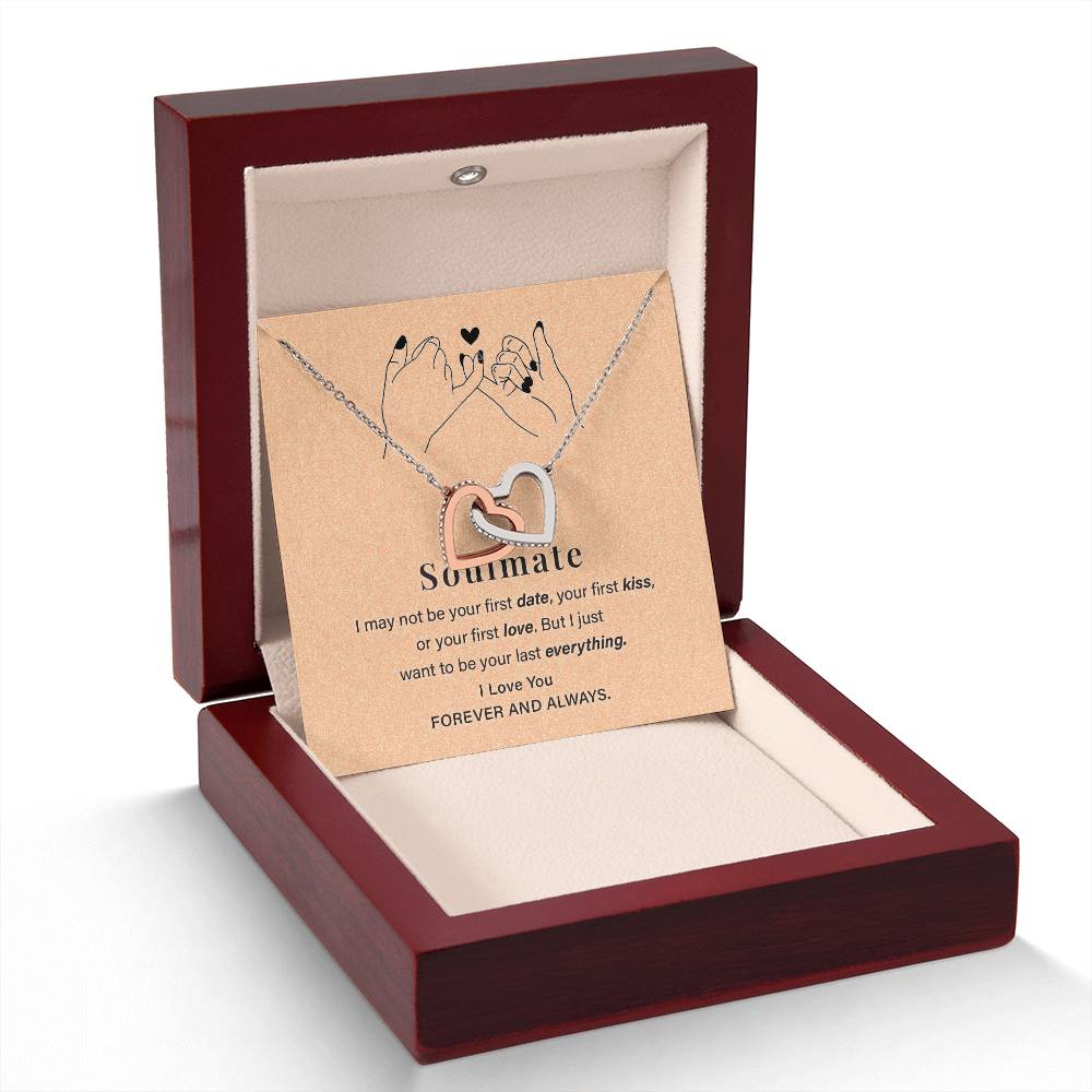 Romantic Soulmate Gift with Heartfelt Message Card