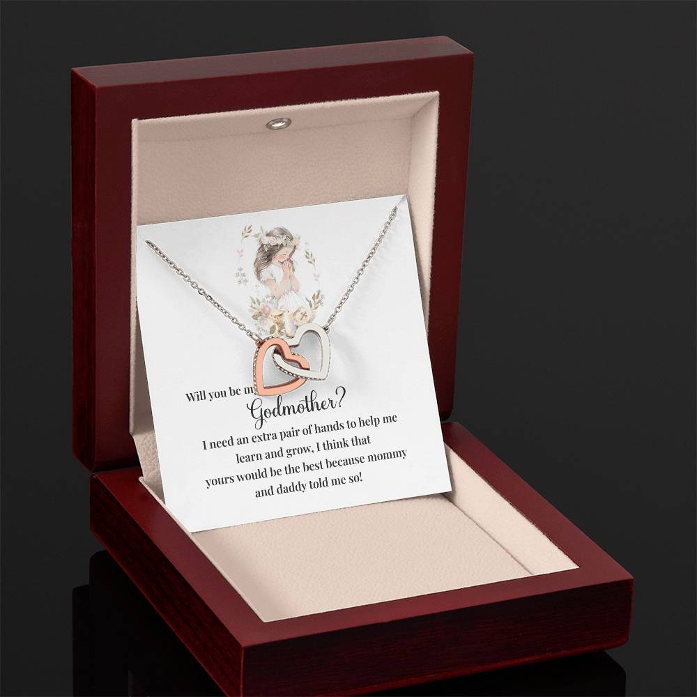 Will you be my Godmother Symbol Of Hope Jewelry Inspirational Bond Necklace Shine Bright Necklace Courageous Spirit Jewelry Embrace Your Potential Necklace Goddaughter's Journey Pendant Guidance And Love Necklace Dream Chaser Jewelry