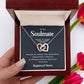 Funny Nurse Gift for Soulmate Heart Necklace Box