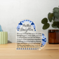 Mother Daughter Heart Acrylic Keepsake Gift