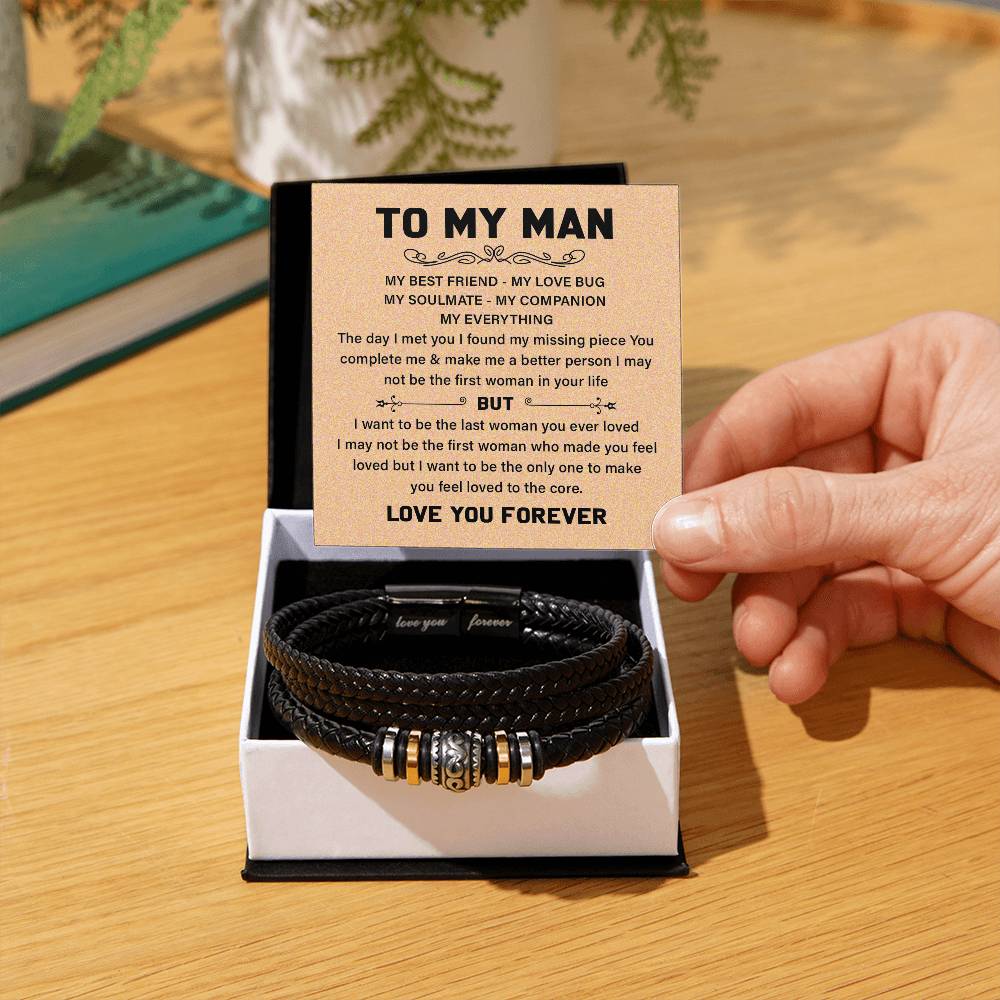 Bracelet Gift for Boyfriend – Love You Forever
