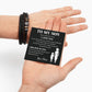 To My Son Leather Bracelet – I Believe in You