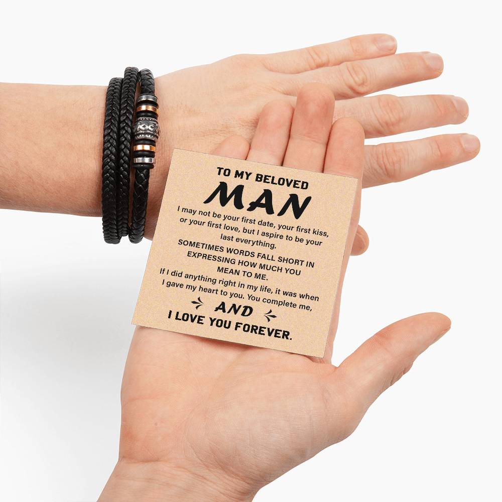 Romantic Bracelet for Boyfriend – Gift Box Included