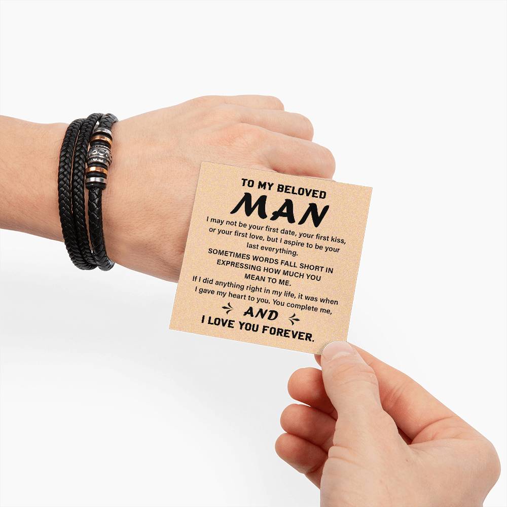 Romantic Bracelet for Boyfriend – Gift Box Included