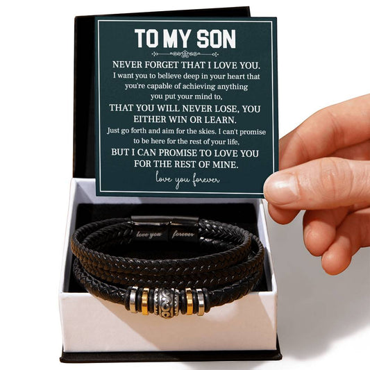 To My Son: Never Forget That I Love You