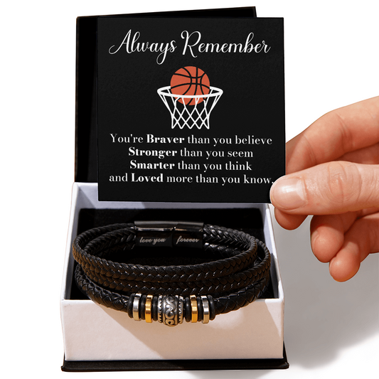 Bracelet For Brasketball Player Motivational Gift For Boys