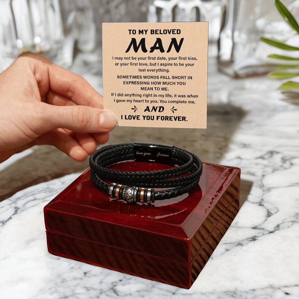 Romantic Bracelet for Boyfriend – Gift Box Included