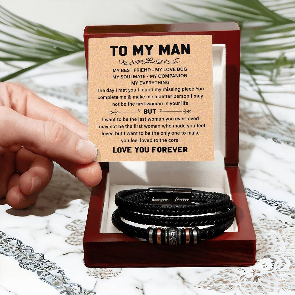 Bracelet Gift for Boyfriend – Love You Forever