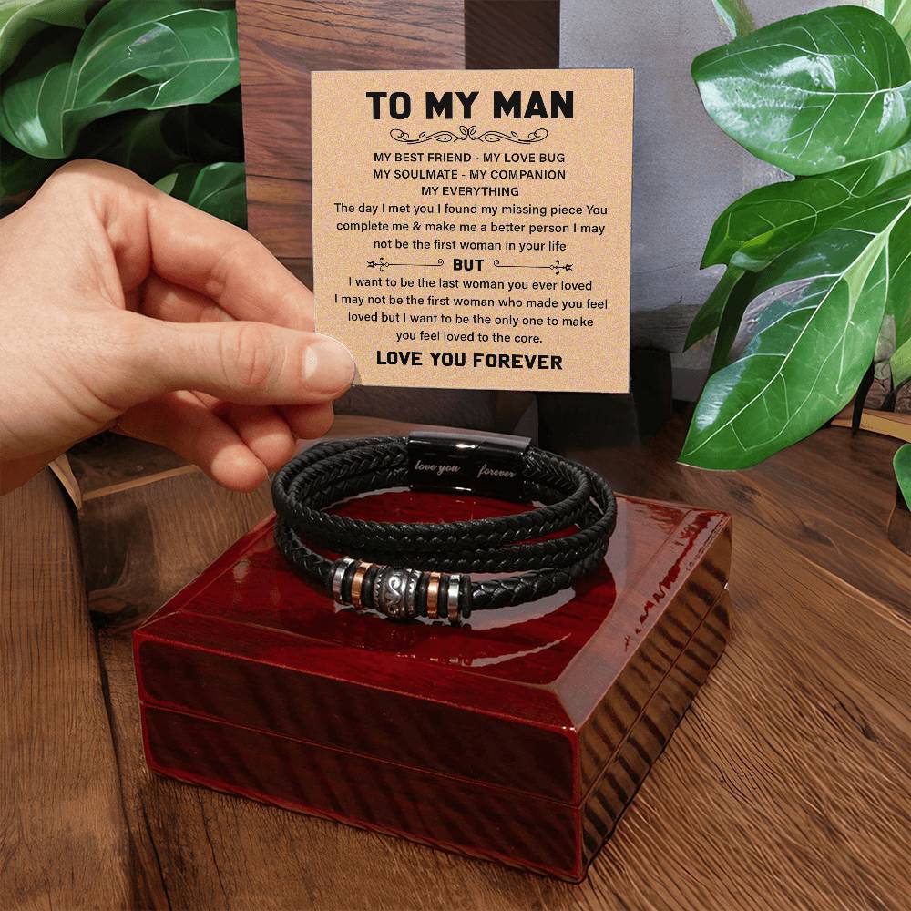 Bracelet Gift for Boyfriend – Love You Forever