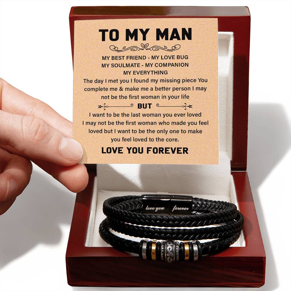 Bracelet Gift for Boyfriend – Love You Forever