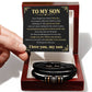 To My Son Bracelet Gift