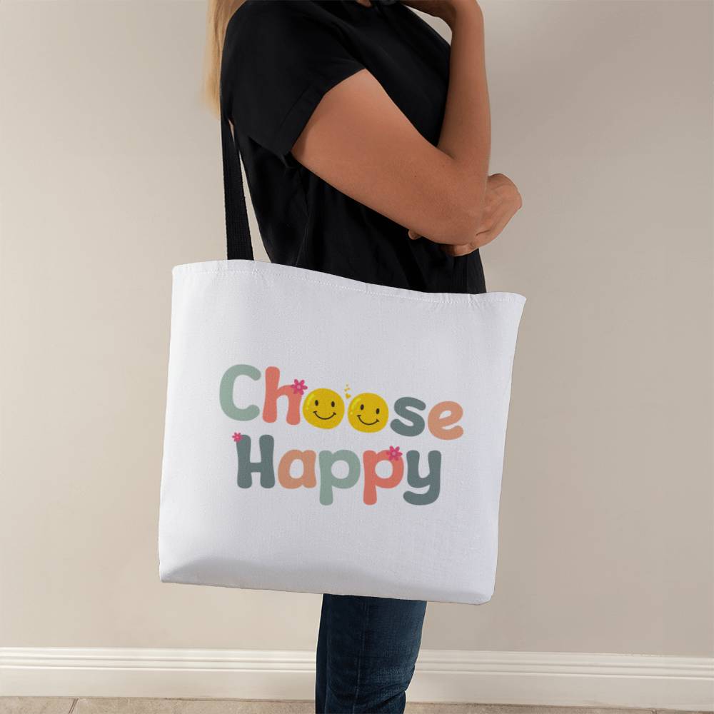 Choose Happy Toto Bag