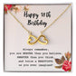18th Birthday Infinity Necklace – Gift for Her